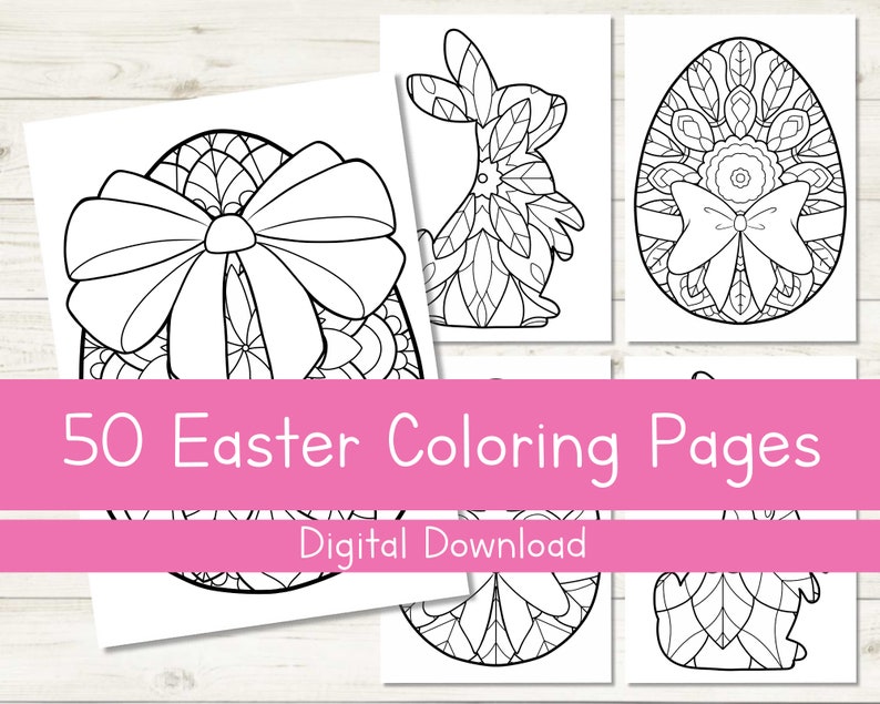 Printable Easter Coloring Pages Mandala Coloring Pages Easter Activity