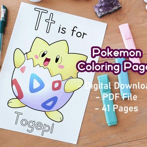 Fun Cartoon Activity Pack 2 | A-Z Coloring - Worksheets for Kids | Printable Coloring Pages | Digital Coloring Pages | Print and Color