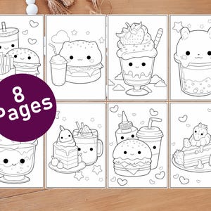 kawaii food color pack