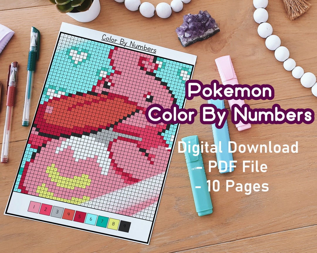 10 Pokémon Coloring Images to Unleash Your Inner Artist