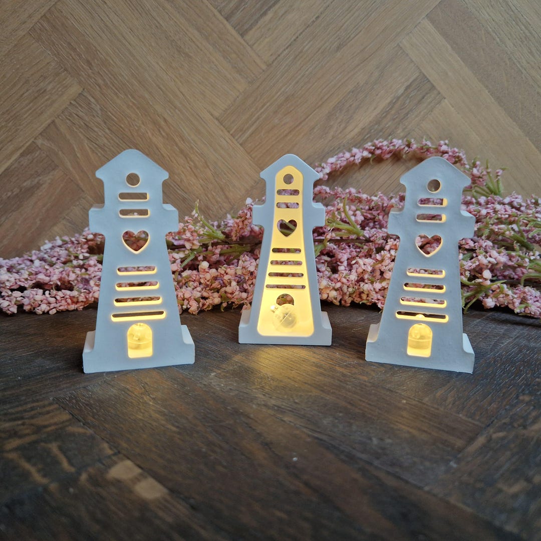 Lighthouse Cast From Ceramic Casting Powder | for Balloon Lights - Etsy