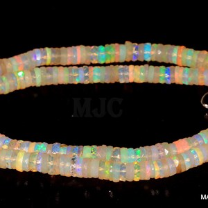 Natural White Opal Beaded Necklace+925 Silver Necklace+Handmade Necklace+20 Inches Necklace+Strand Necklace+Gemstone Necklace+Woman Necklace