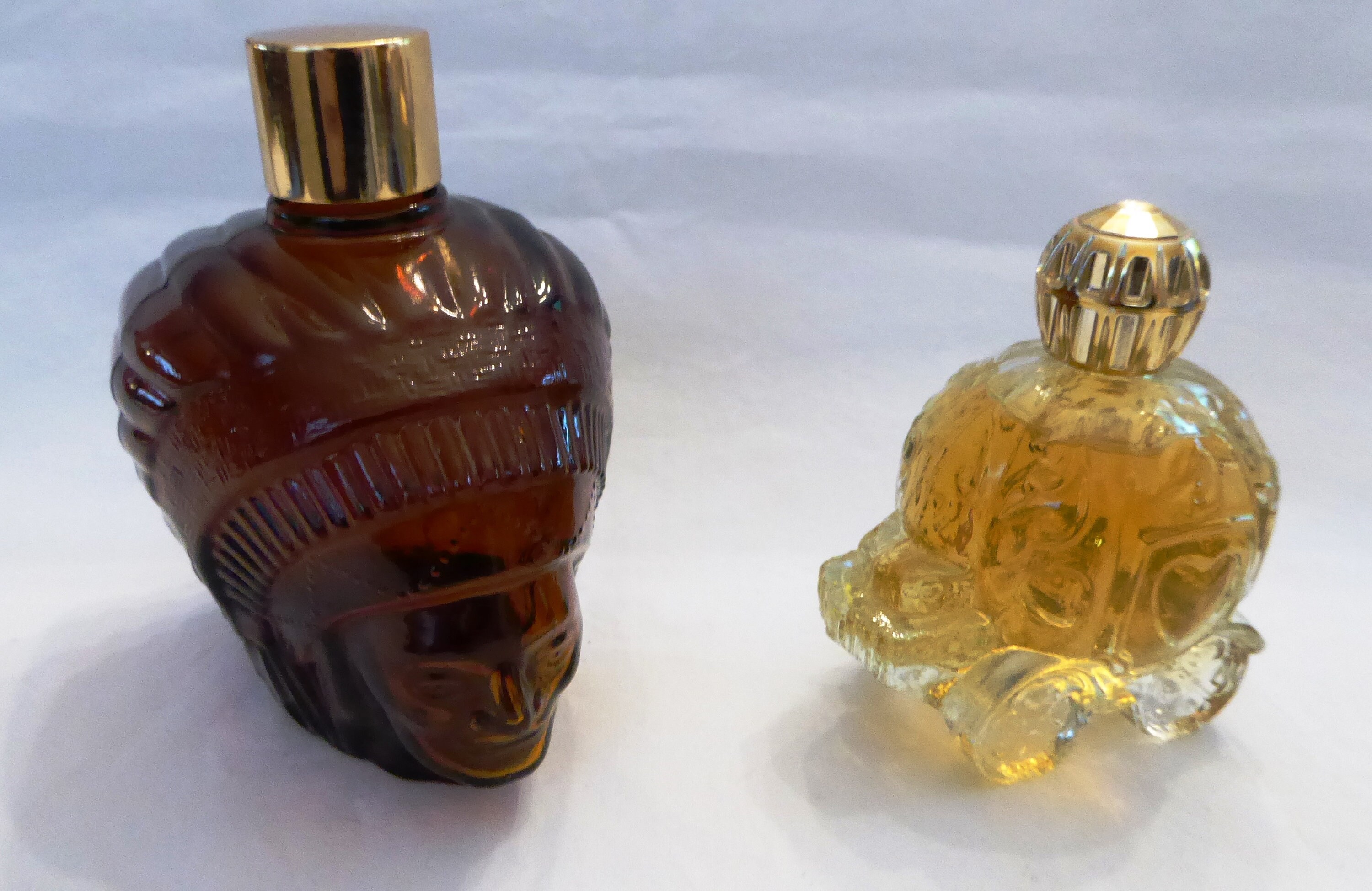 Buy Vintage Smokey Crystal Perfume Bottle Made in West Germany Online in  India 