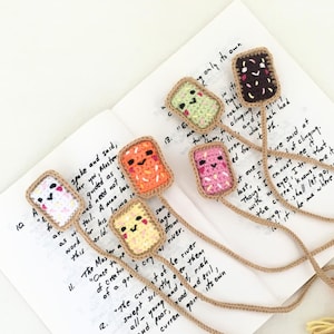 Crochet Poptart Bookmark: Amigurumi Book Lover Gift