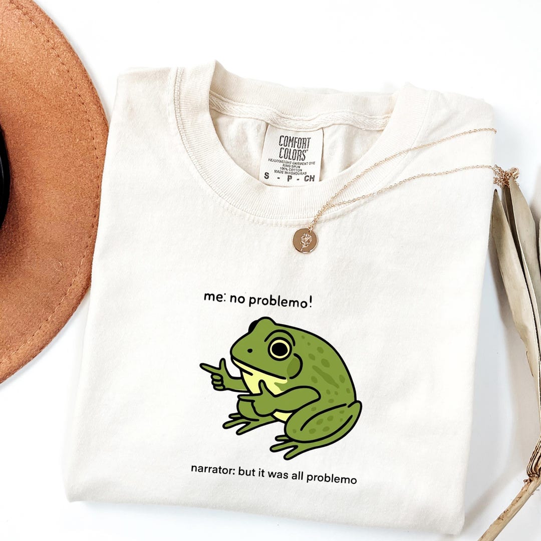 Funny Frog Me No Problemo Narrator: but It Was All Problemo, Funny Meme ...