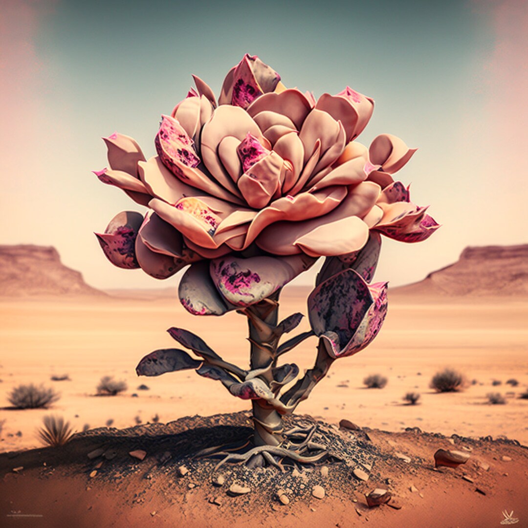 Desert Rose 1 - Etsy