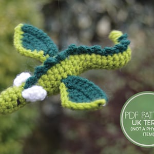 Mini Accessoire Drache Häkelanleitung UK TERMINOLOGY