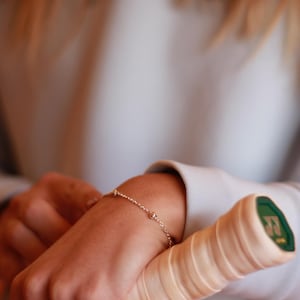 Bracciale per racchetta da tennis, gioielli per racchetta da tennis, regali per il tennis, gioielli per il tennis, gioielli per lo sport, giocatore di tennis, allenatore di tennis, partner di tennis