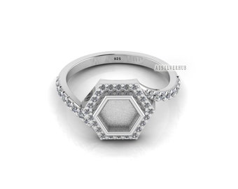 Cassini, Anello Da Donna In Argento Sterling 925, Design A Foglia