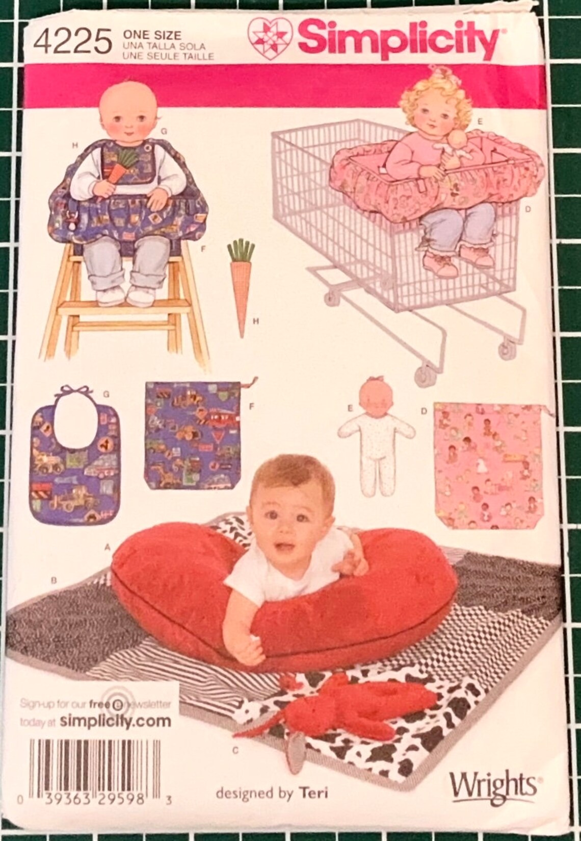 Baby Nursery Sewing Pattern Bundle, Nursery Pattern, Shopping Cart