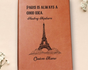 J'adore Paris Journal - Paris Gift, Paris Journal, Eiffel Tower, Travel Journal, Travel Gifts, Paris Travel, Journal, Gift, Emily, in Paris
