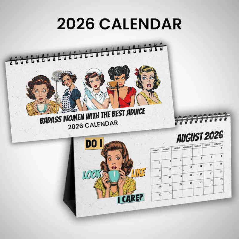 2026 Pin up Calendar - Etsy