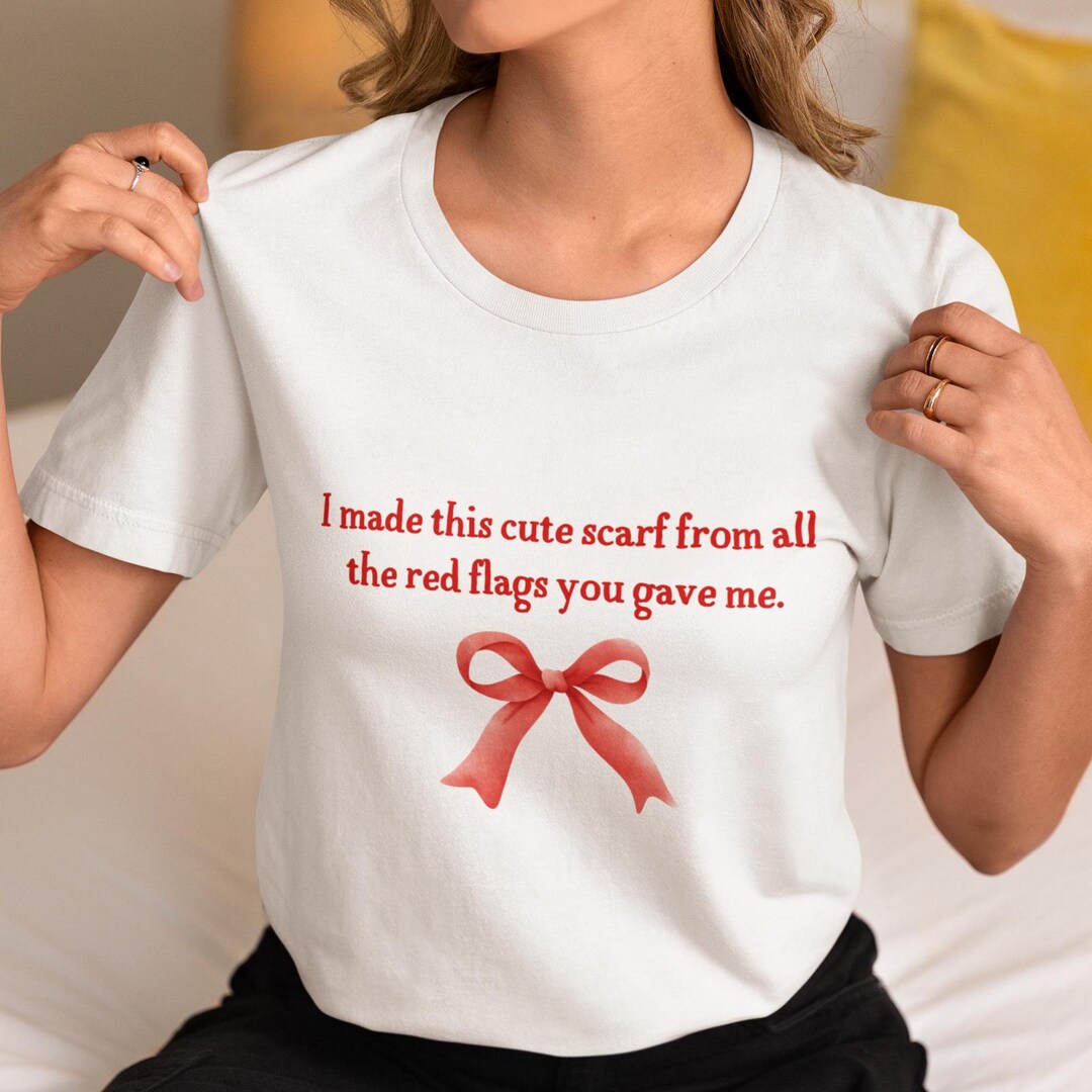 Women Red Girl Support Silver Foil Regular T-Shirt