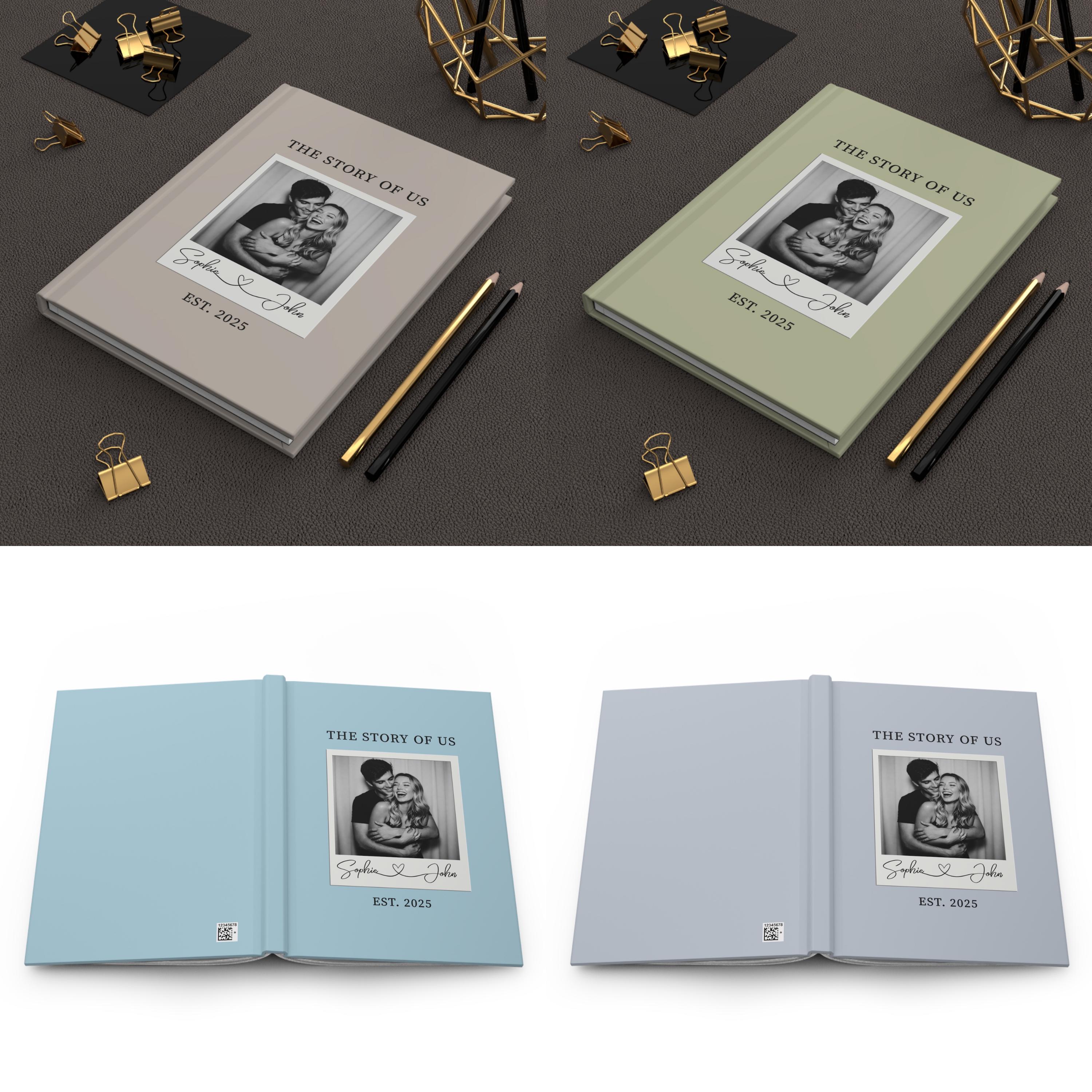 Personalized Photo Notebook,custom Picture Book, 1st Anniversary Gift ...