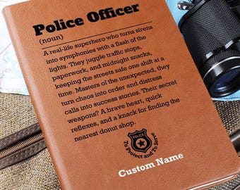 Personalized Police Officer Gifts Law Enforcement Gifts Police Fathers Day Gift Personalized Fathers Day Gift for Men Police Retirement Gift
