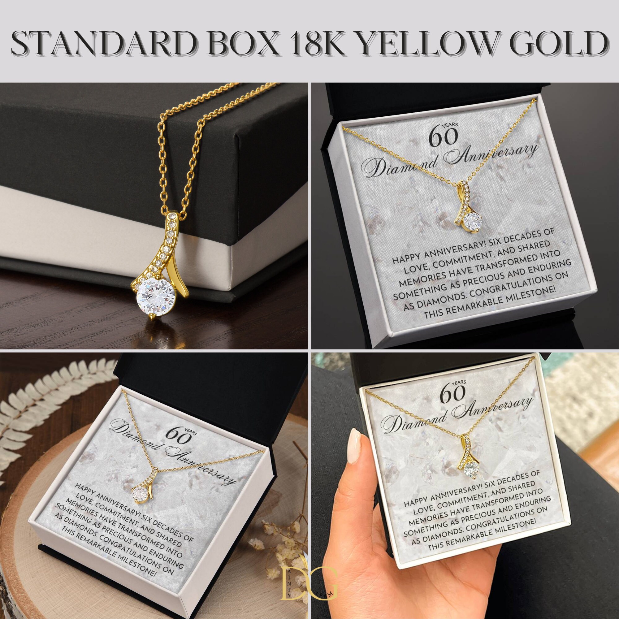 60th Wedding Anniversary Gift, 60 Years Wedding Anniversary Couple Gift, Diamond Anniversary