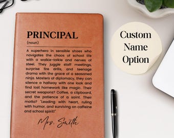 Personalized Principal Gift, Principal Retirement Gift, Principal Appreciation Gift, Principal Thank You Gift, Funny Gift for Vice Principal