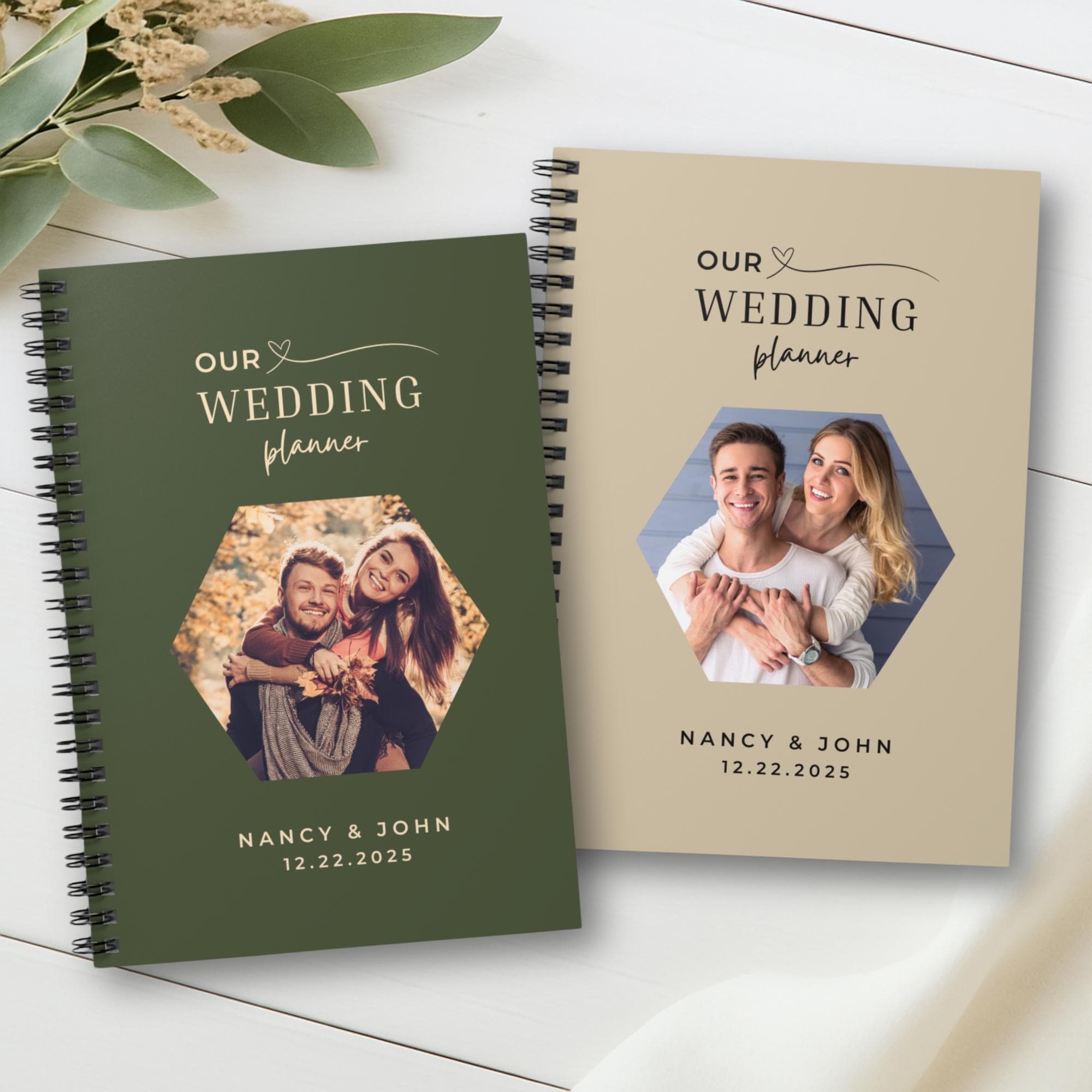 Wedding Planning Book And Organizer Set - Comprehensive