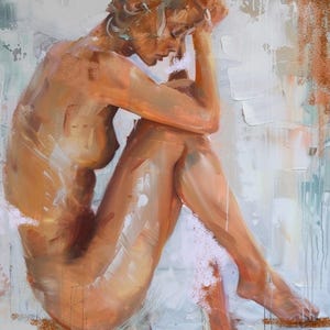Beautiful Narcissus ,Original Painting, One of a Kind, Wall Decor, Home Decoration