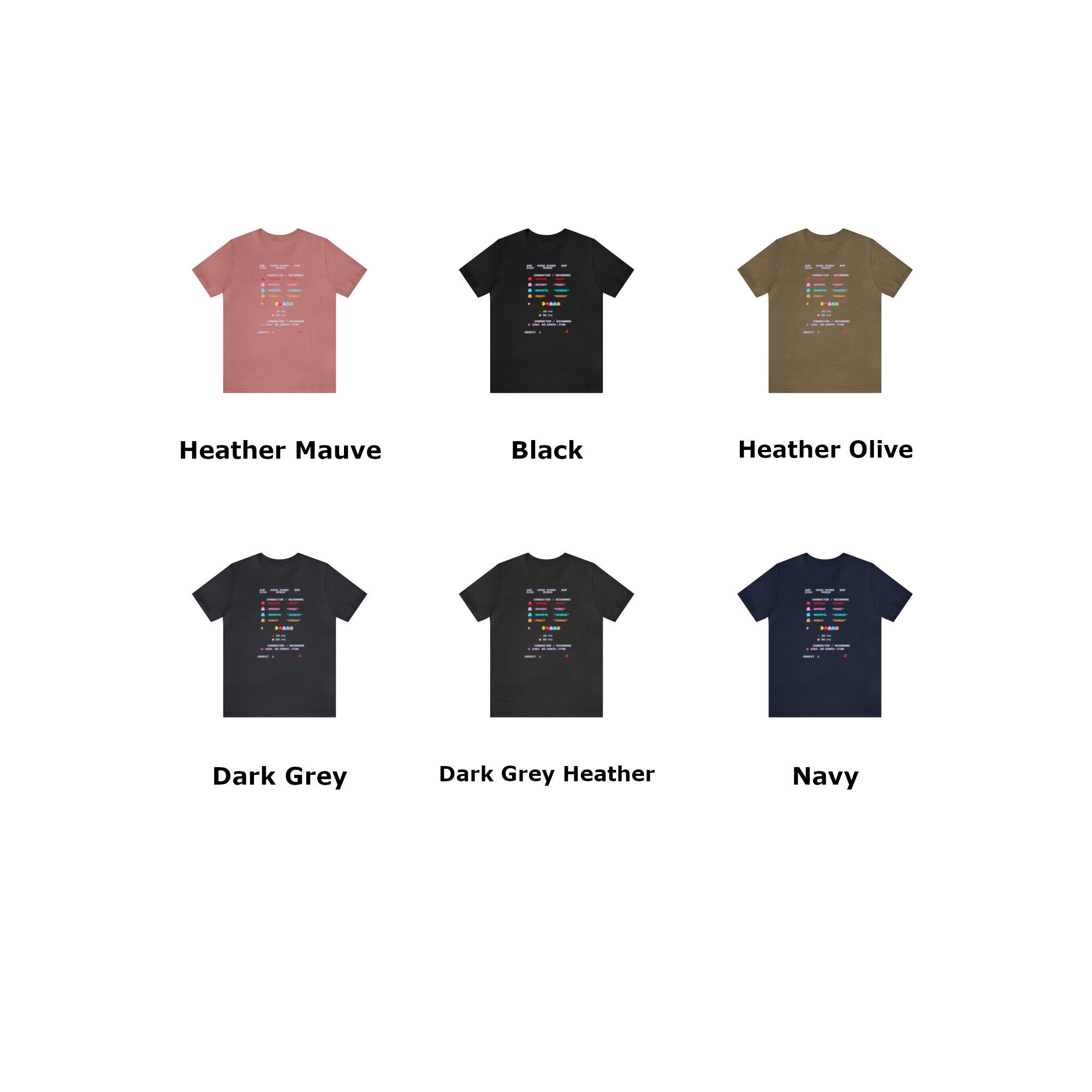 Pacman 80's Arcade Video Game Insert Quarter Screen Tshirt - Etsy