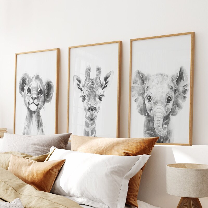 Black and White Baby Room - Etsy