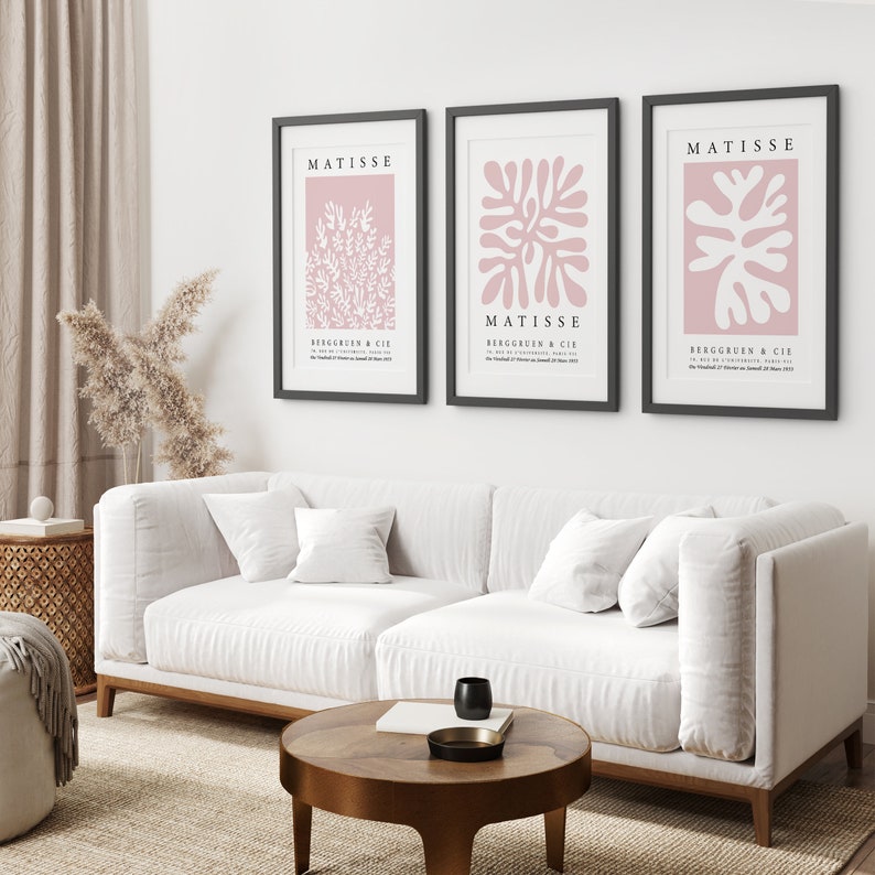 Set of 3 Matisse Posters, Home Wall Art, Prints Henri Matisse, Home ...