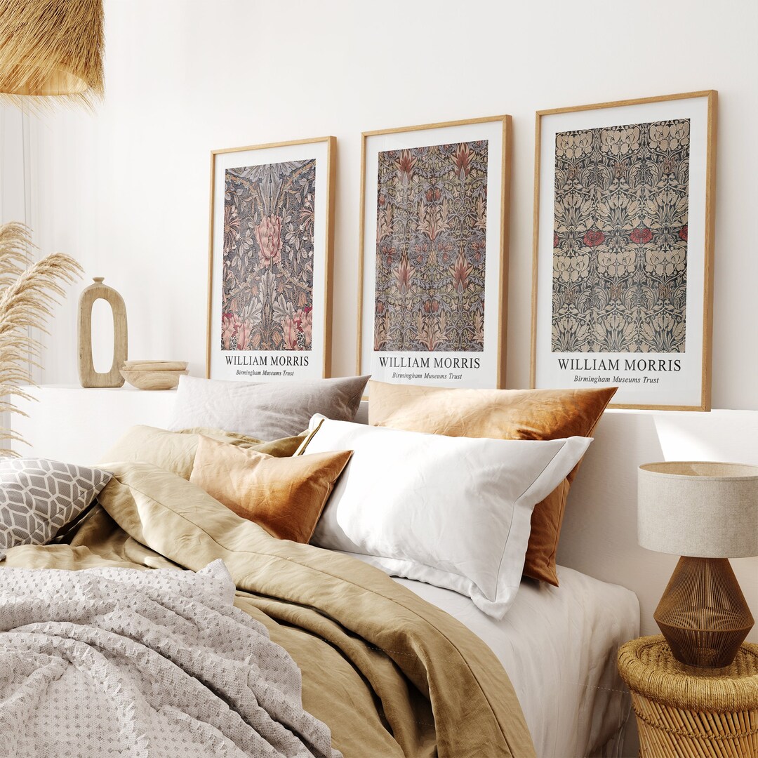 William Morris Art Nouveau Print Set: Vintage Gallery Wall Decor - Etsy