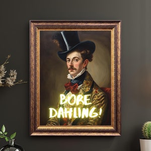 BORE DAHLING (2) Welsh Cymraeg Print
