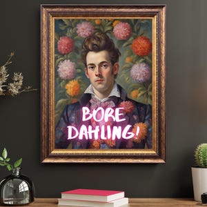 BORE DAHLING (1) Welsh Cymraeg Print