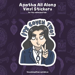 Agatha All Along Coven Two Vinyl Sticker