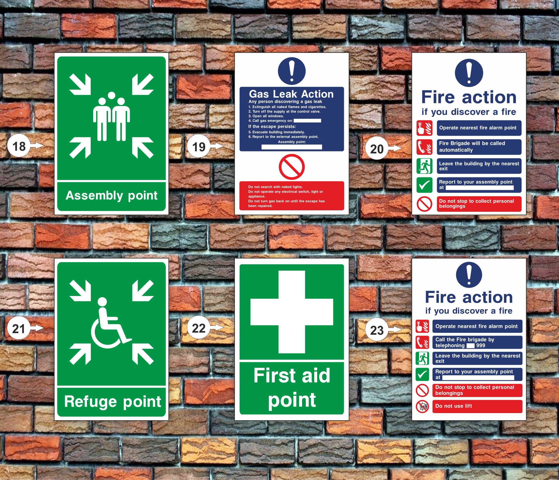 Construction Site Health and Safety Signs UV Resistant Vinyl Stickers ...