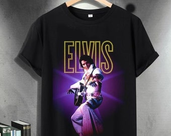 Elvis Presley Shirt, Elvis Presley If I Can Dream Unisex Shirt, Elvis Presley Merch, Elvis Presley Fan, 2D King Of Rock And Roll Shirt