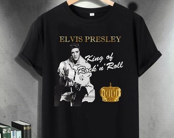 Elvis Presley Shirt, Elvis Presley If I Can Dream Unisex Shirt, Elvis Presley Merch, Elvis Presley Fan, 2D King Of Rock And Roll Shirt