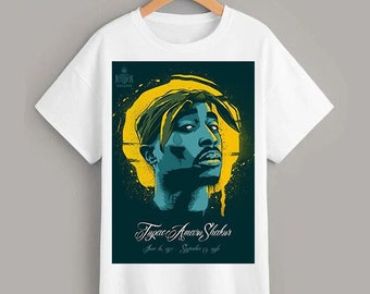 Limited Tupac Shakur 90s Vintage Bootleg Style T-Shirt, Tupac Shakur Shirt, Classic Retro Tee Gift For Woman and Unisex