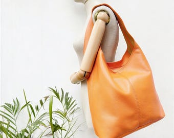 Shopper bag made of leather, tote bag, handbag women's leather, leather handbags women, shoulder bag, handbag, Christmas gifts for women
