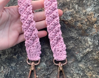 Crochet Keychain Wristlet