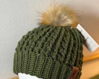 Green Winter Hat