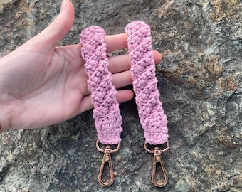 Crochet Keychain Wristlet