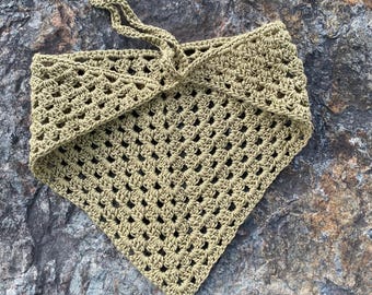 Handmade Crochet Head Scarf