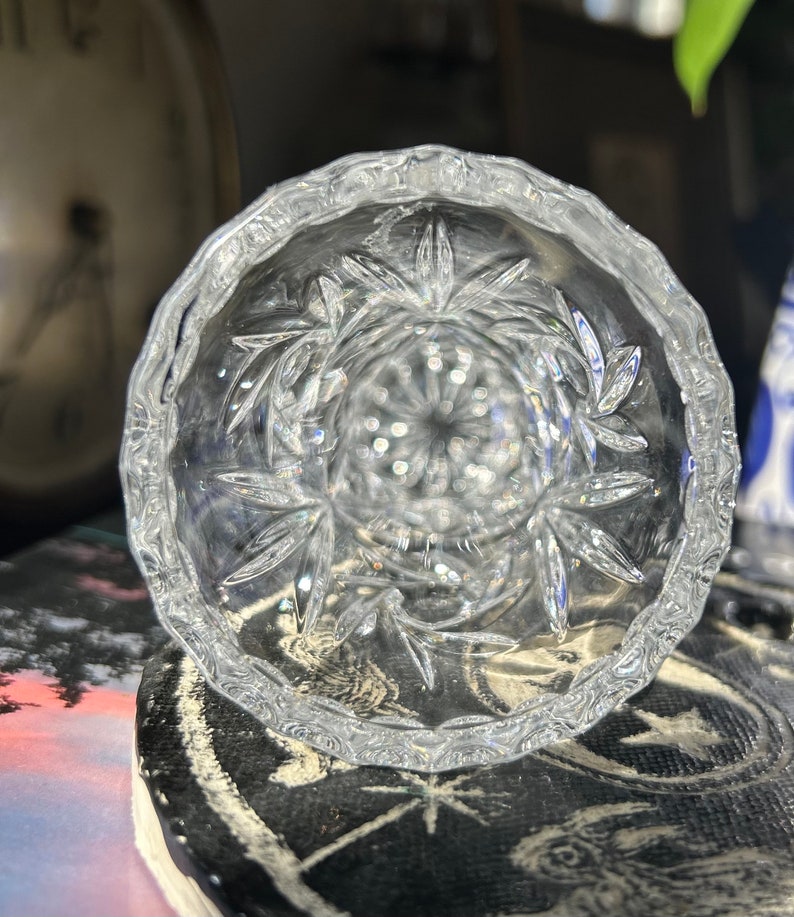 Lenox Crystal Vase in Starburst Pattern Etsy