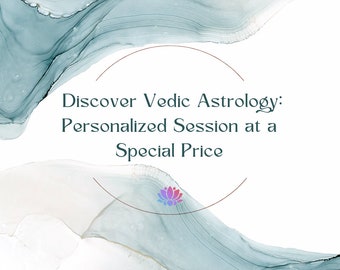 Same-day Vedic Astrology Personalized Session at a Special Price, Special Offer Vedic Astrology Consultation, 15-Minute Birth Chart Reading