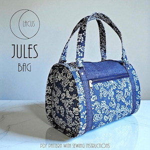 Jules Bag - PDF Digital Sewing Pattern With Instructions - Lacus Design
