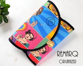 Remarq Notebook Organizer / Book Cover - PDF Digital Sewing Pattern With Instructions - Lacus Design