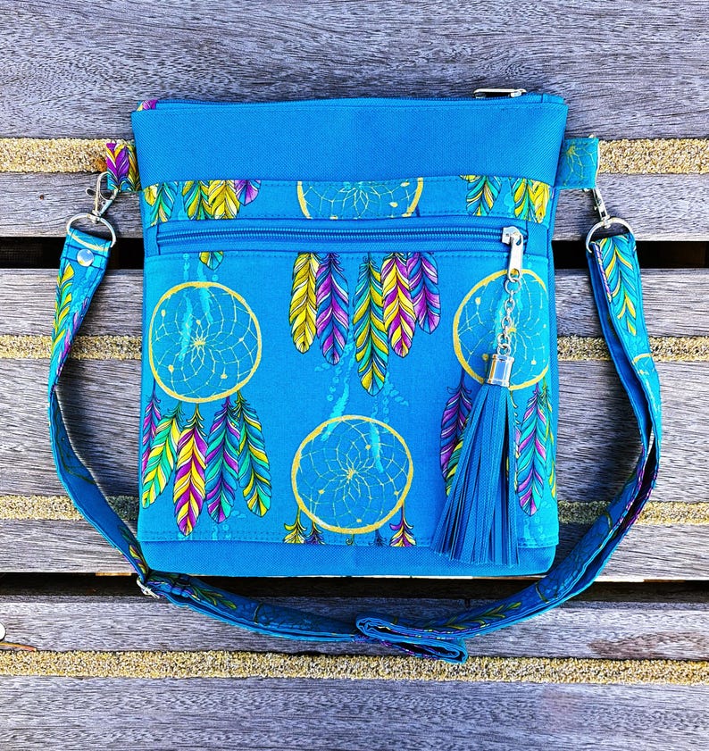Borsa a tracolla Martia - Modello di cucito digitale PDF con istruzioni - Lacus immagine 13