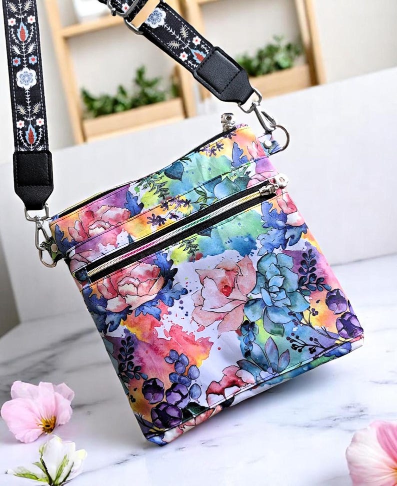 Borsa a tracolla Martia - Modello di cucito digitale PDF con istruzioni - Lacus immagine 10