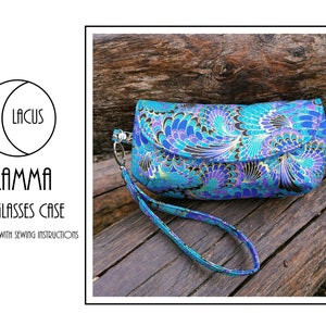 Flamma Sunglasses Case - PDF Digital Sewing Pattern With Instructions - Lacus