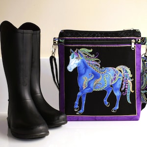 Borsa a tracolla Martia - Modello di cucito digitale PDF con istruzioni - Lacus immagine 4