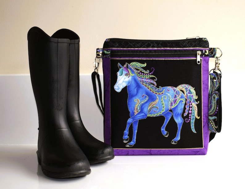 Borsa a tracolla Martia - Modello di cucito digitale PDF con istruzioni - Lacus immagine 4