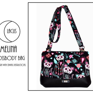 Melina Crossbody Bag - PDF Digitales Schnittmuster mit Anleitung - Lacus