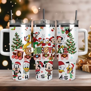 40 oz Disney Christmas Tumbler